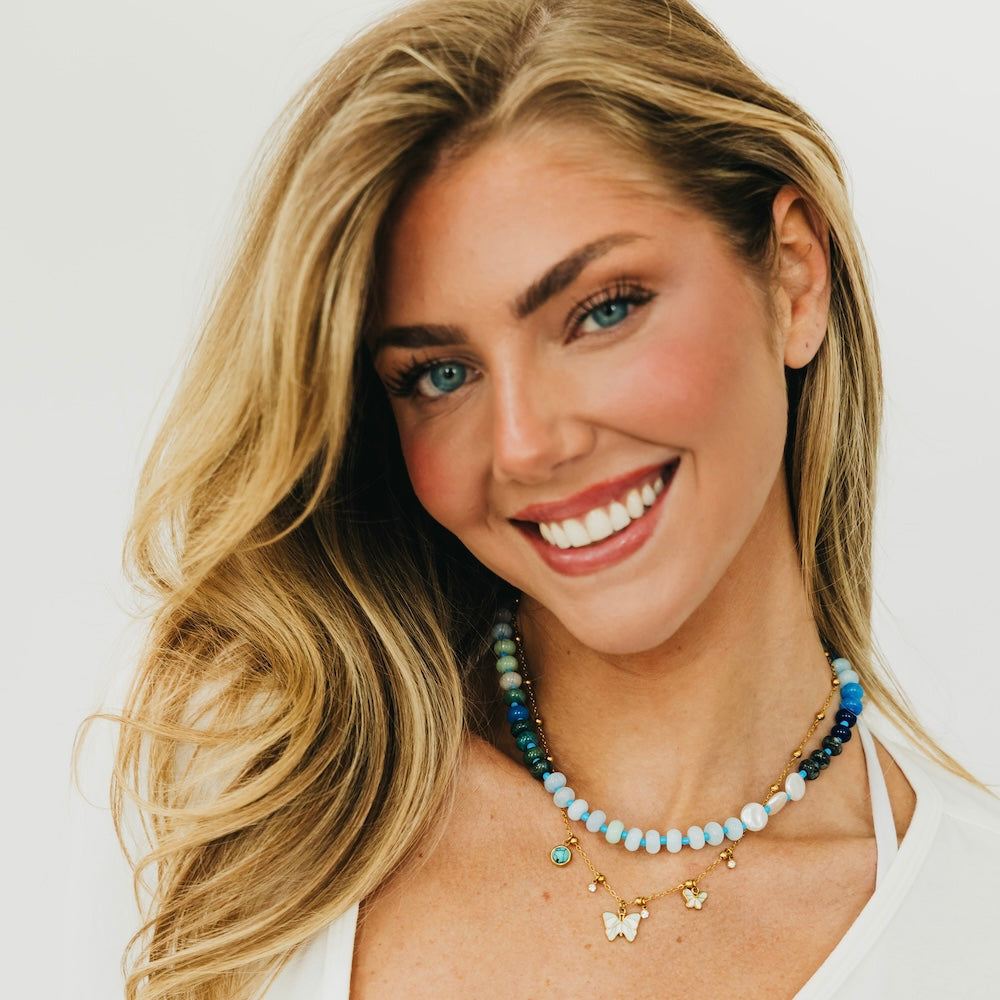 Charmed with Butterflies Necklace