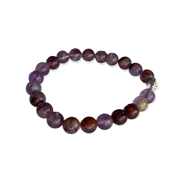 Super Seven Bracelet 8 mm Round Beads