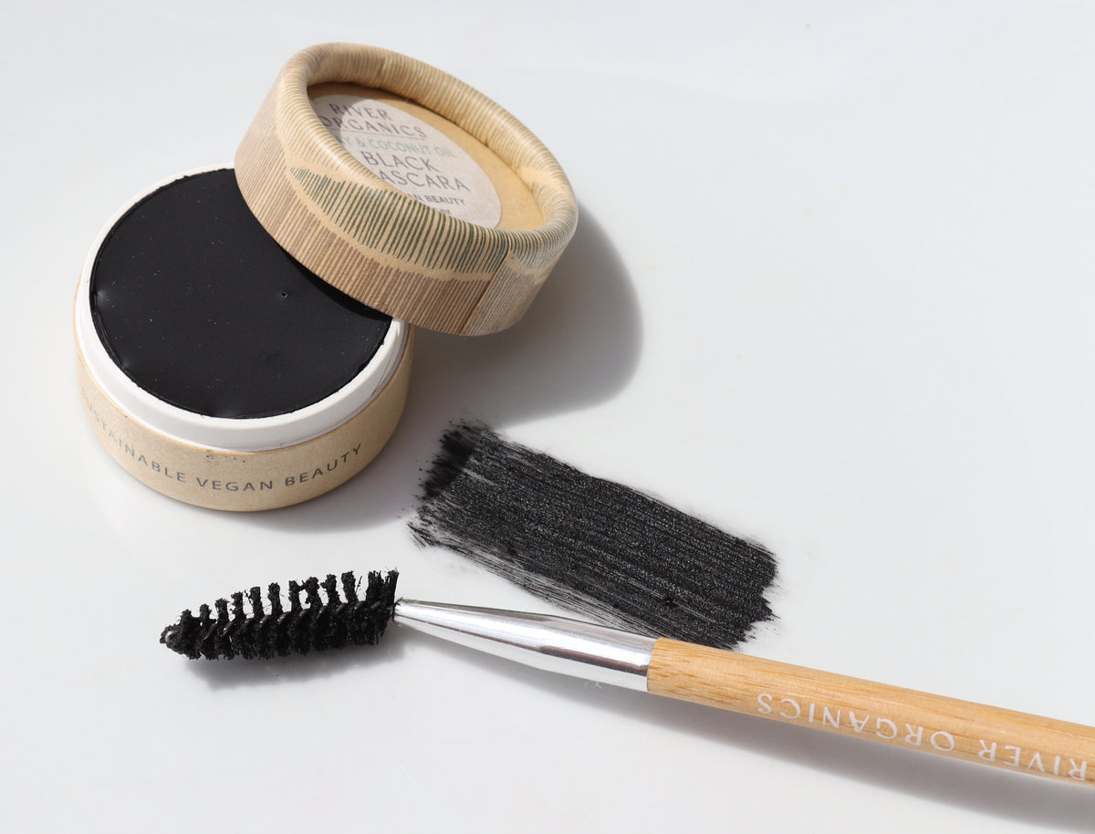 Black Vegan Zero-Waste Mascara