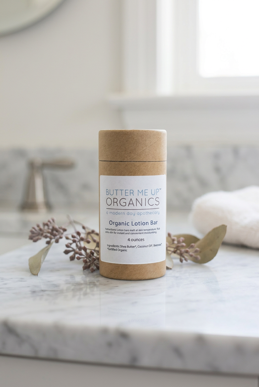 Organic Lotion Bar Shea Butter and Coconut Oil