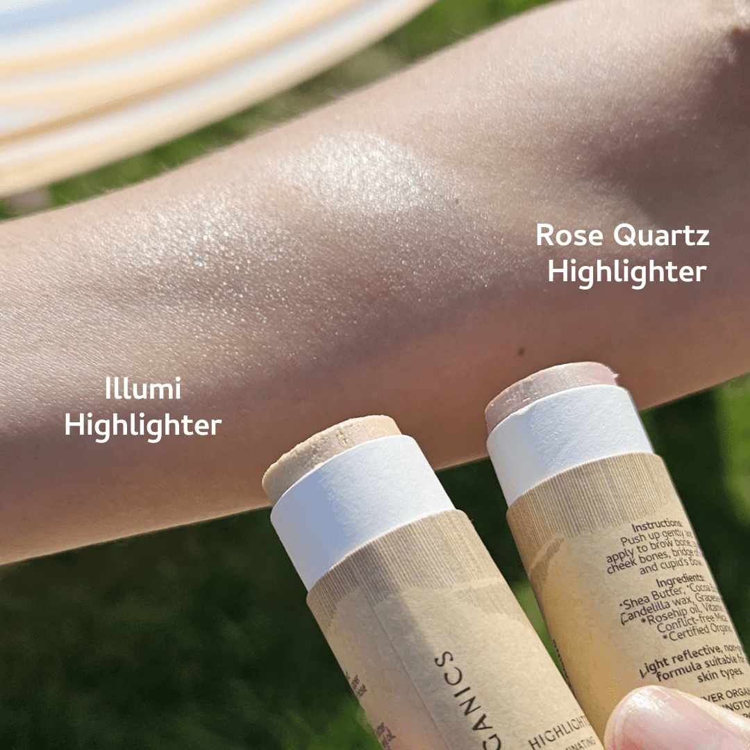 Rose Quartz Creamy Vegan Highlighter Stick