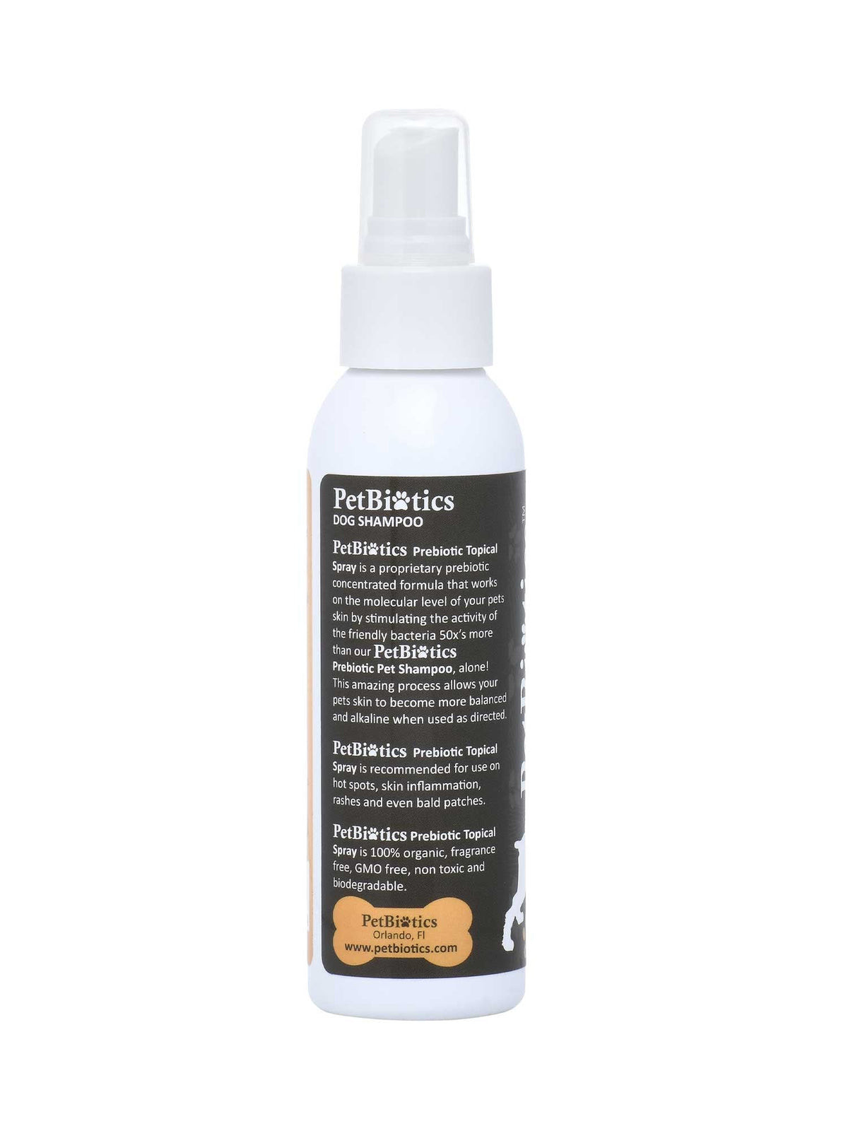 Petbiotics Prebiotic Topical Spray for Dogs & Pets