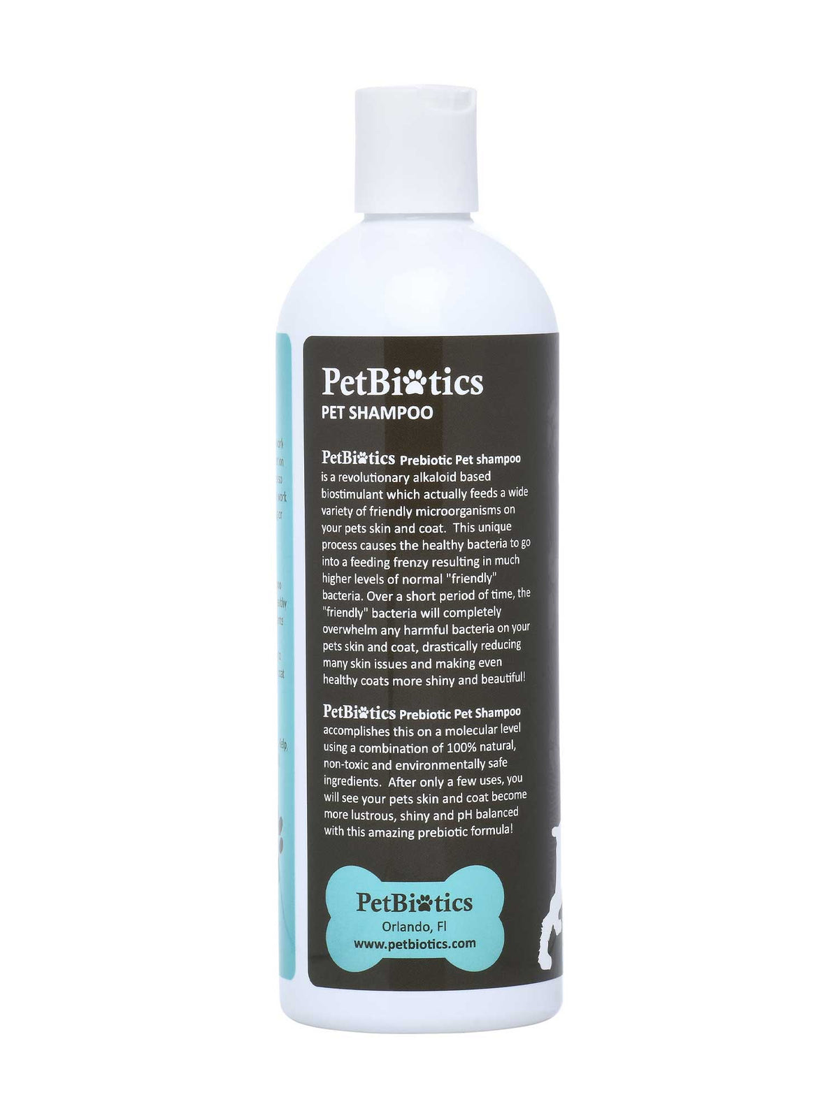 Petbiotics Prebiotic Unscented Prebiotic Pet Shampoo