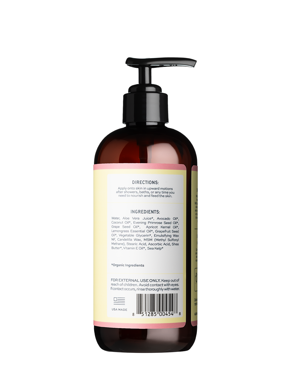 Grapefruit Lemongrass Prebiotic Body Lotion