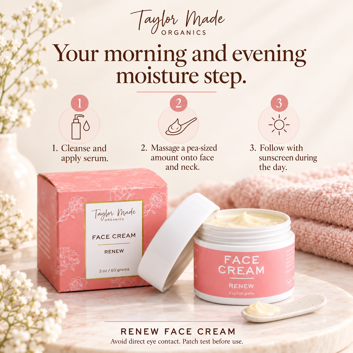 Renew Face Cream Hyaluronic Acid + CoQ10