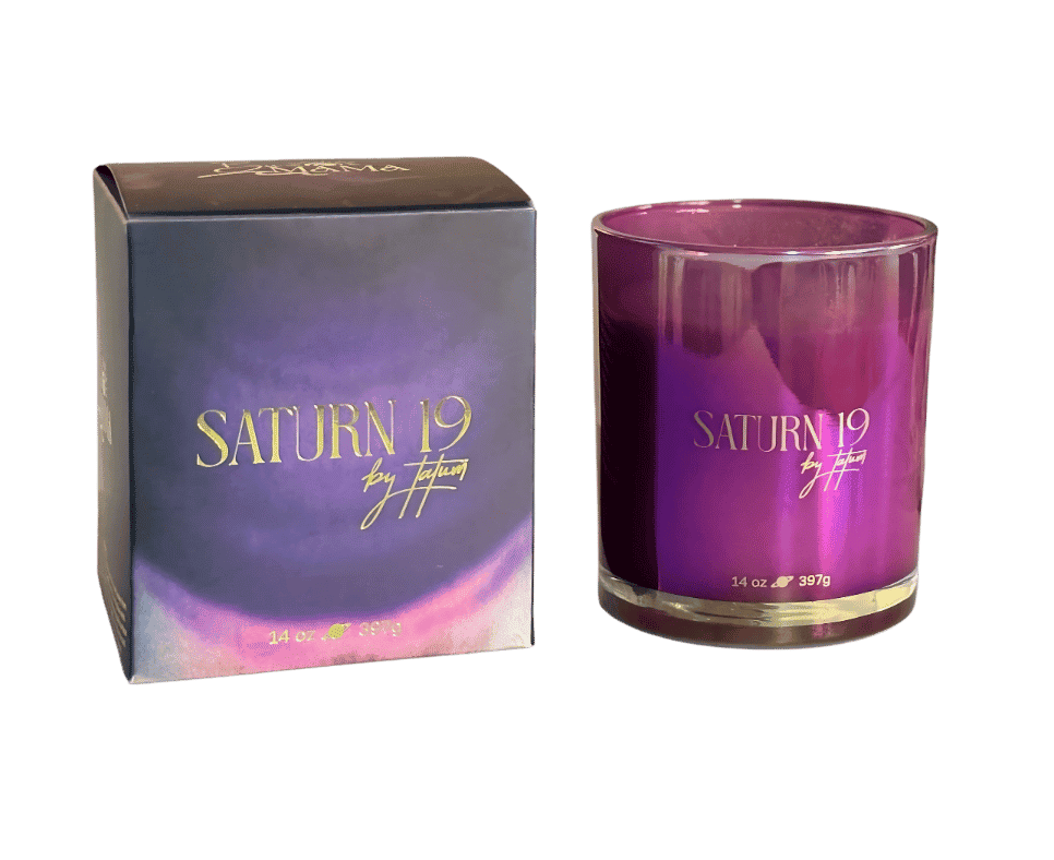 SATURN 19 Candle by Tatum & BuMama