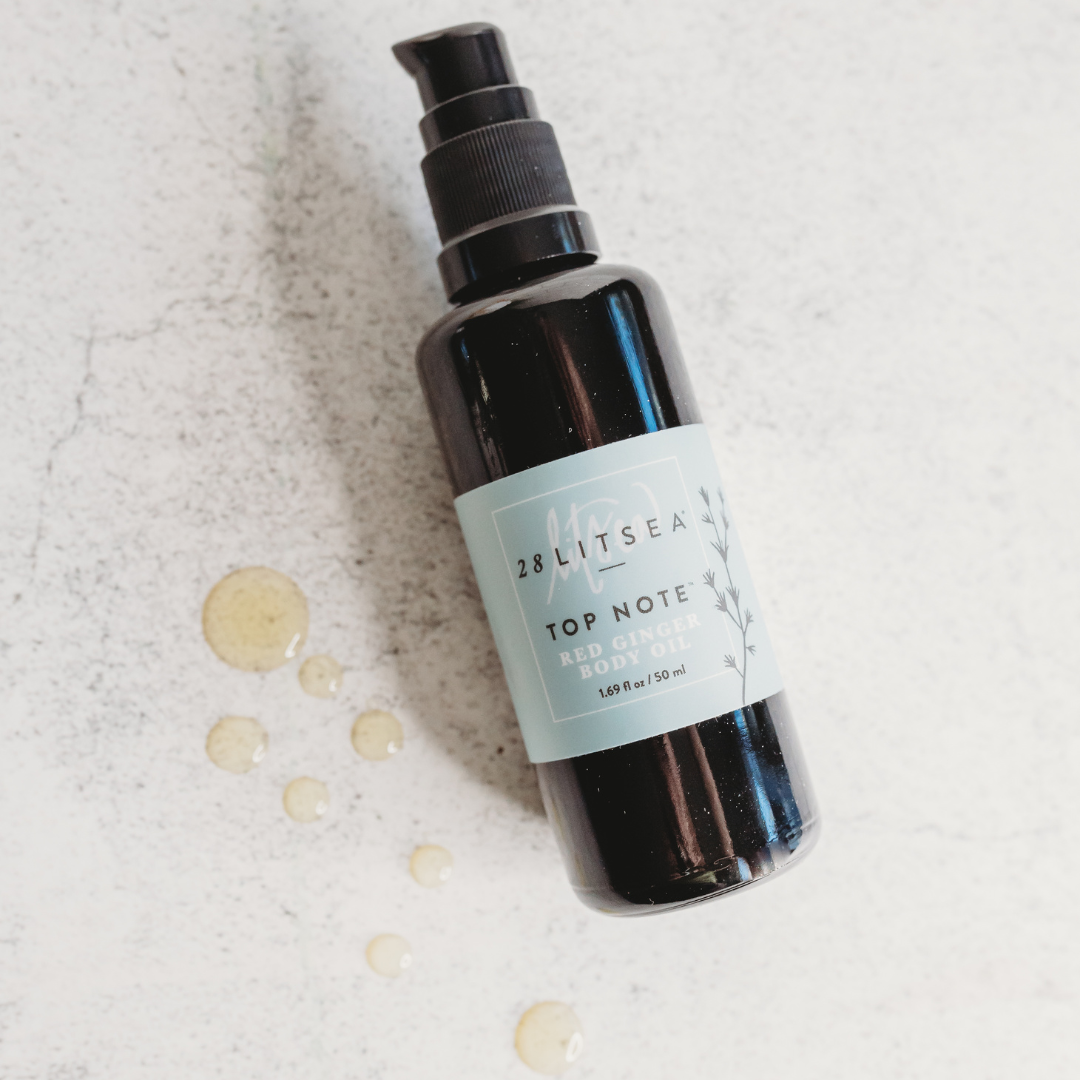 Top Note Red Ginger Body Oil