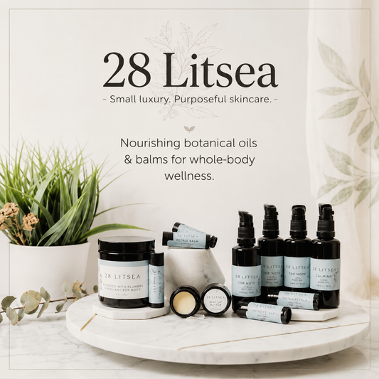 28 Litsea: Small-Batch Natural Skincare Inspired by Aromatherapy