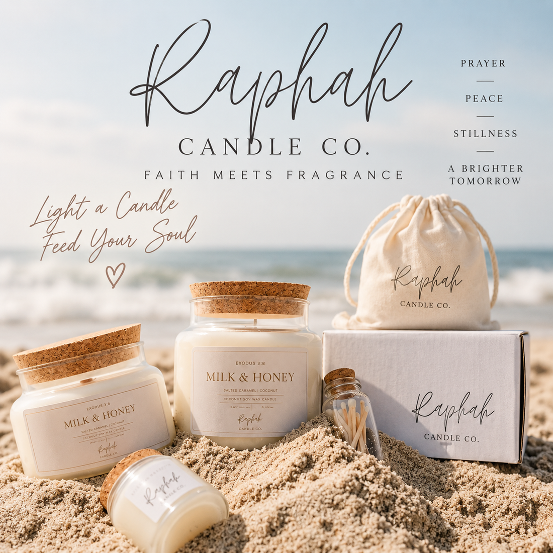 Raphah Candle Co.: Faith, Fragrance, and the Beauty of Stillness