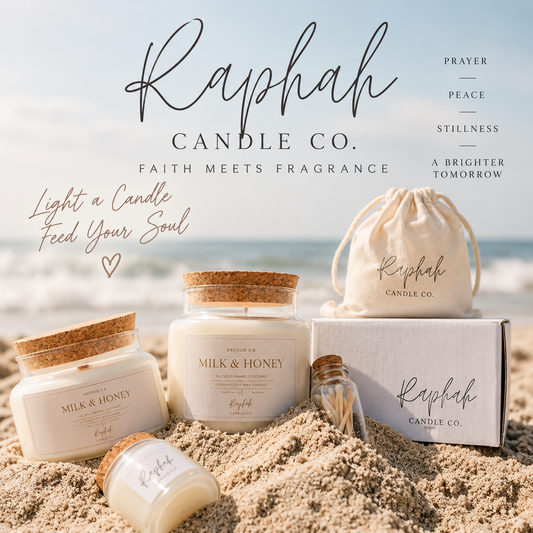 Raphah Candle Co.: Faith, Fragrance, and the Beauty of Stillness