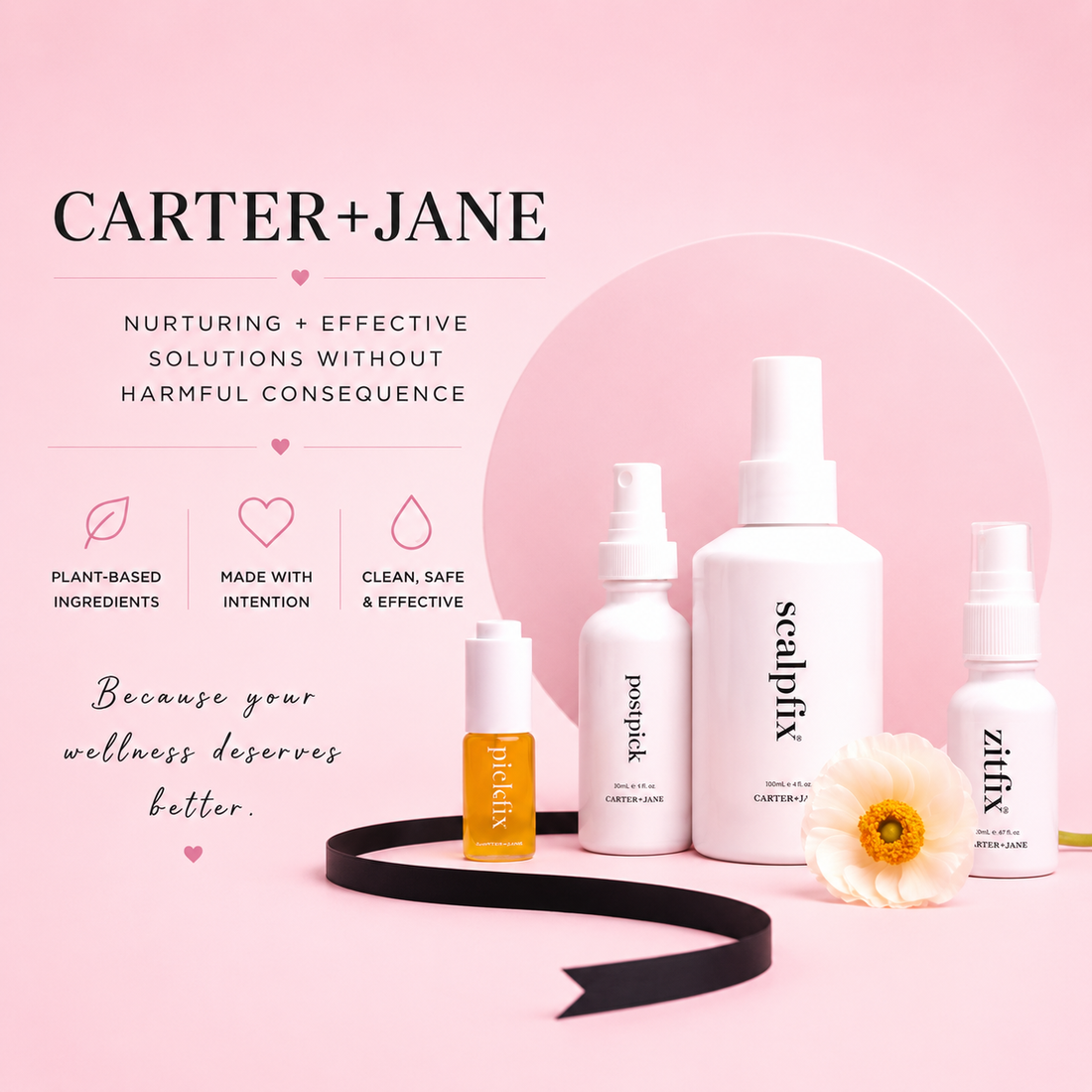 Carter + Jane: Organic Skincare Powered by Prickly Pear Seed Oil