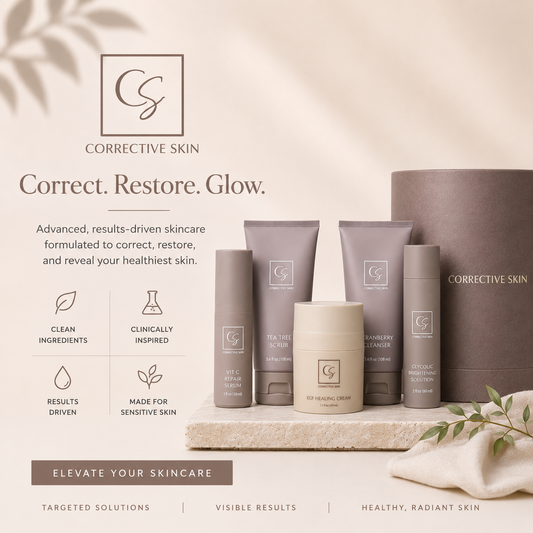 Corrective Skin: Desert-Proven Clinical Skincare for Healthy, Hydrated Skin