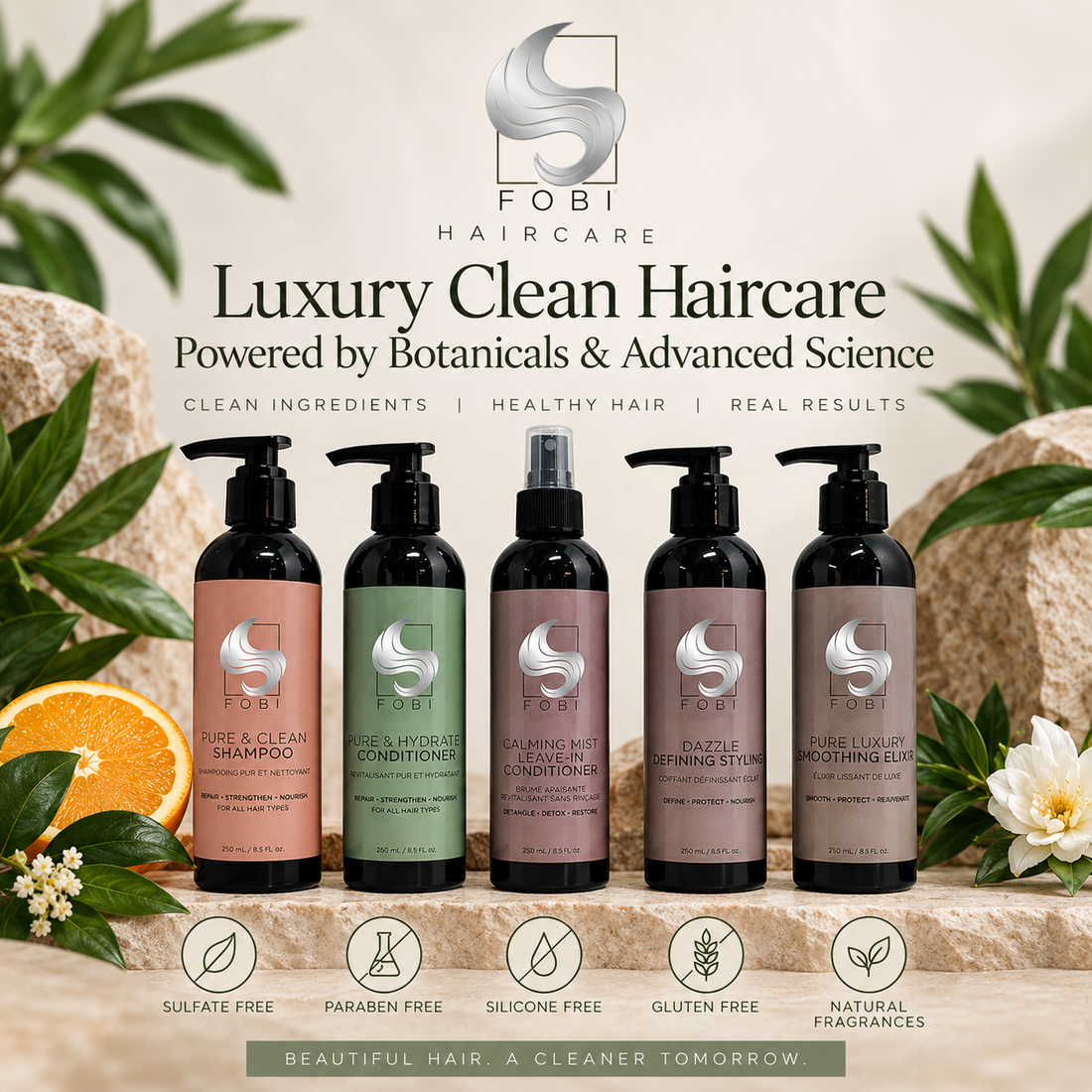 FOBI Haircare: Luxury Clean Haircare Powered by Botanicals & Advanced Science