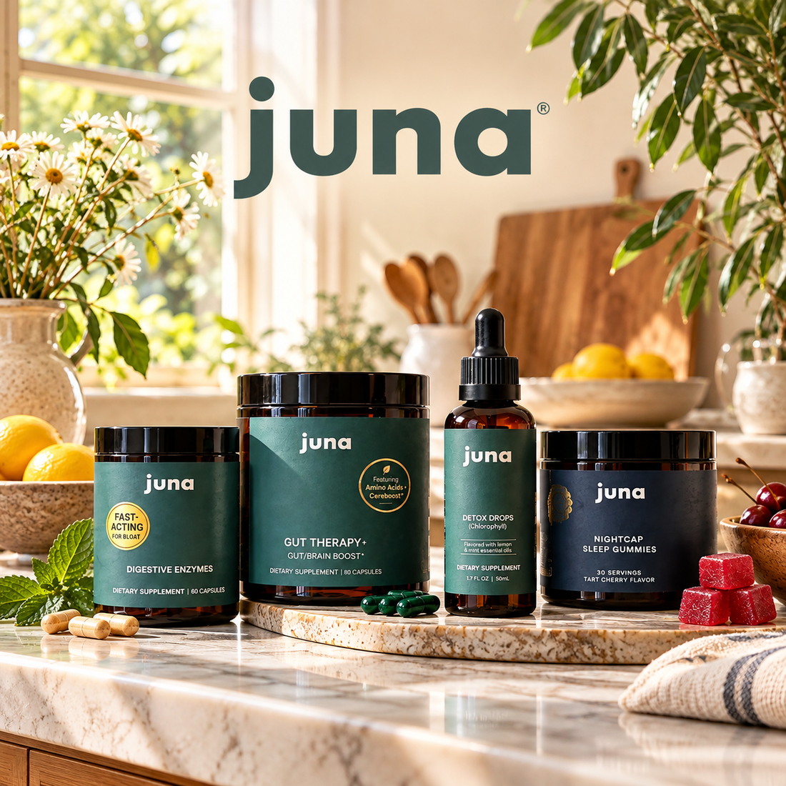 Juna Wellness: Plant-Powered Supplements for Gut Health, Digestion, Sleep & Everyday Balance