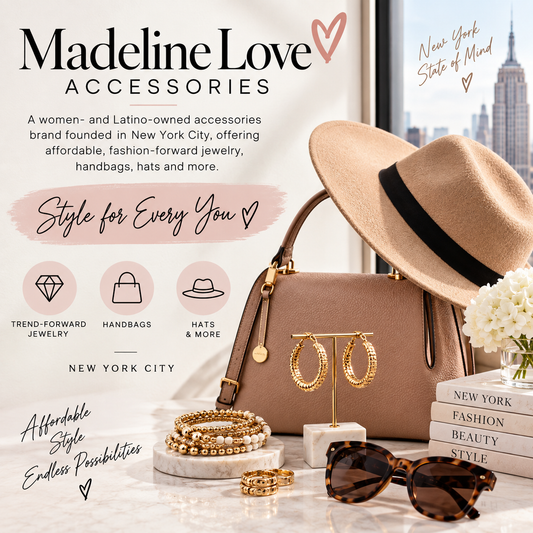 Madeline Love Trend-Forward Fashion Jewelry and Accessories Made Effortless