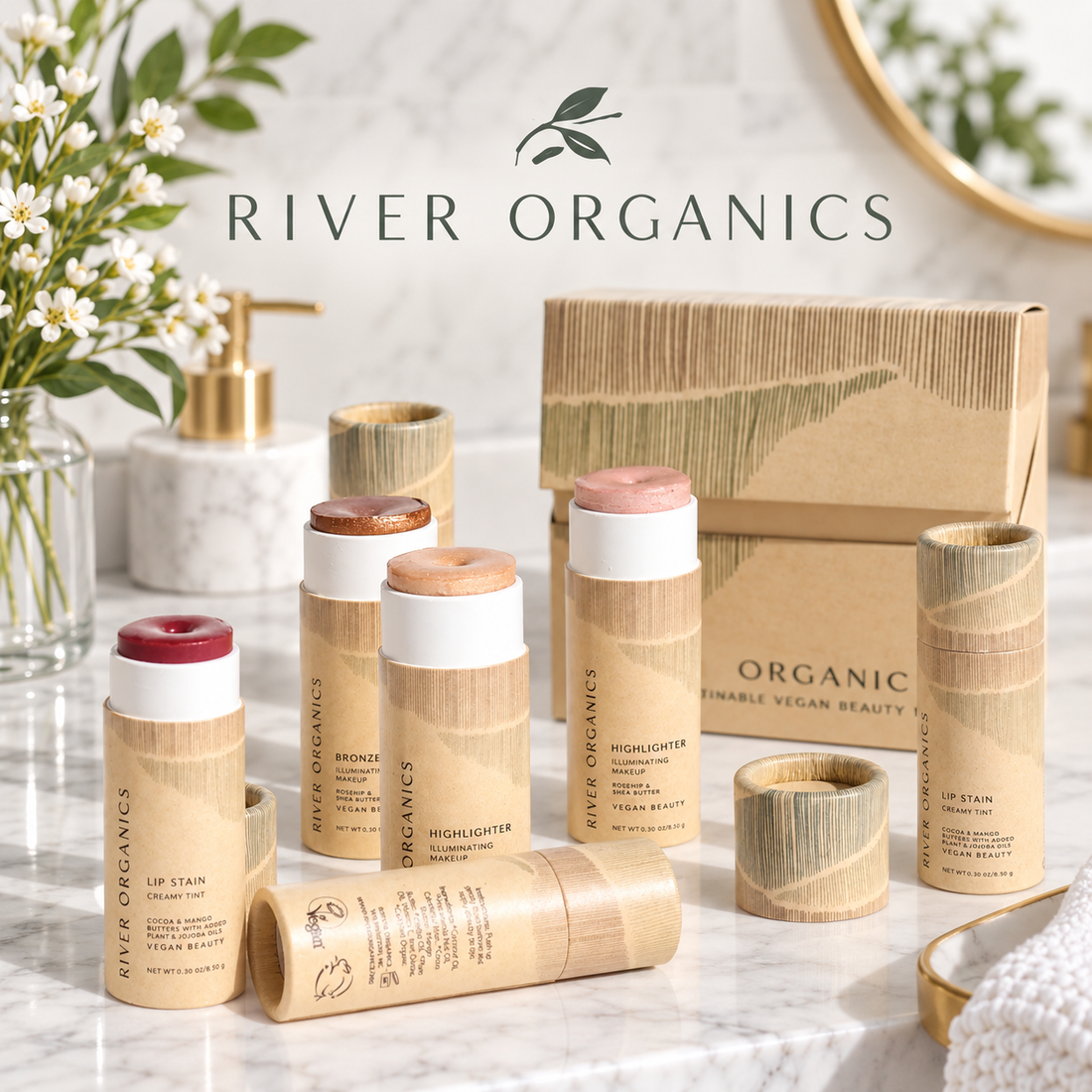 River Organics: Clean Beauty, Zero-Waste Makeup, and Skincare in One