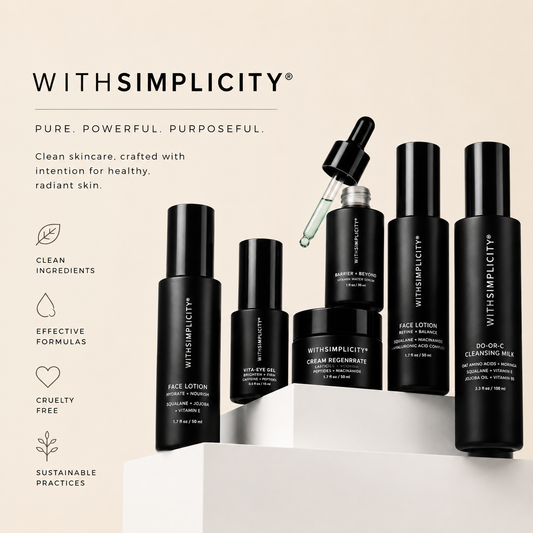 withSimplicity: Clean Beauty Rooted in Simplicity, Transparency, and Skin Health