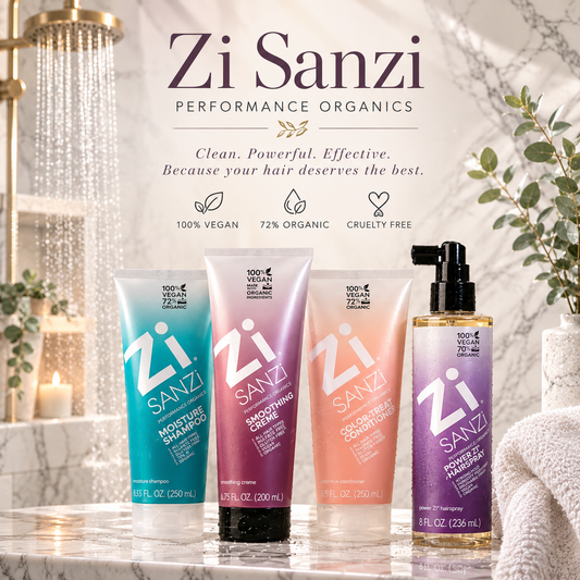 Zi Sanzi Performance Organics: Professional Clean Beauty for Hair and Body
