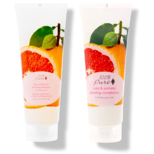 100% Pure Shampoo + Conditioner Yuzu & Pomelo