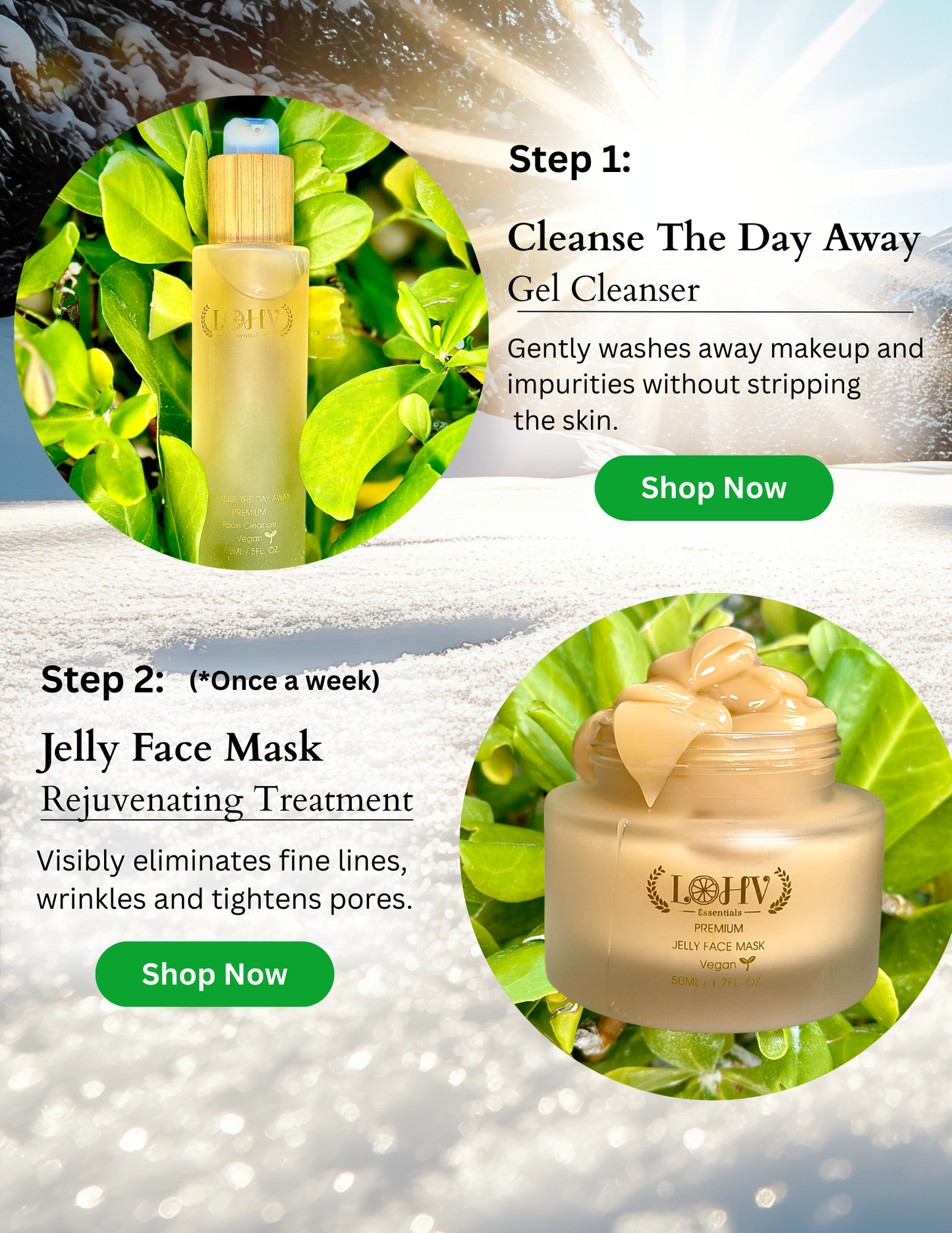 Glow Up Toner Serum – Vegan, Hyaluronic Acid + Niacinamide