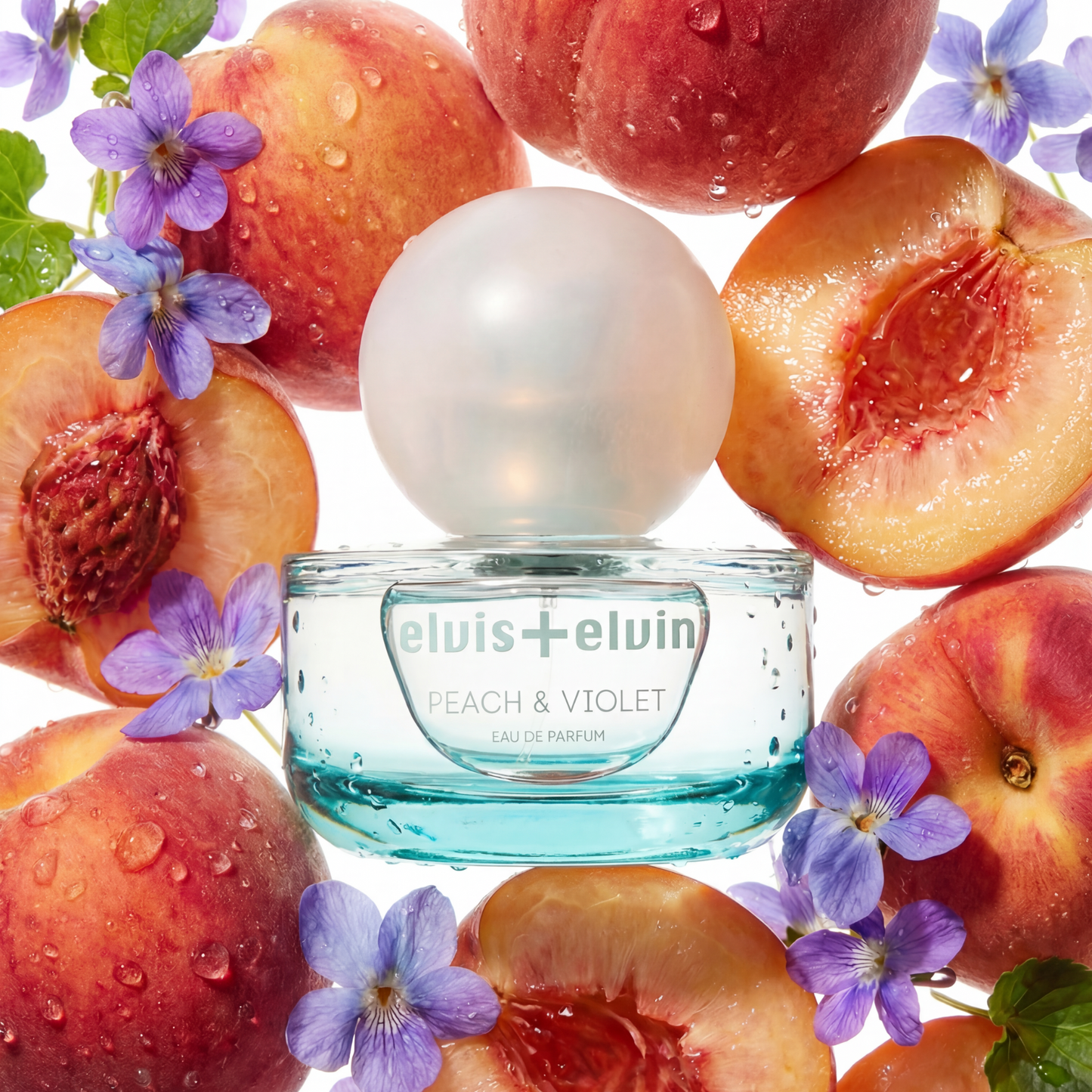 Peach & Violet Eau de Parfum – elvis+elvin