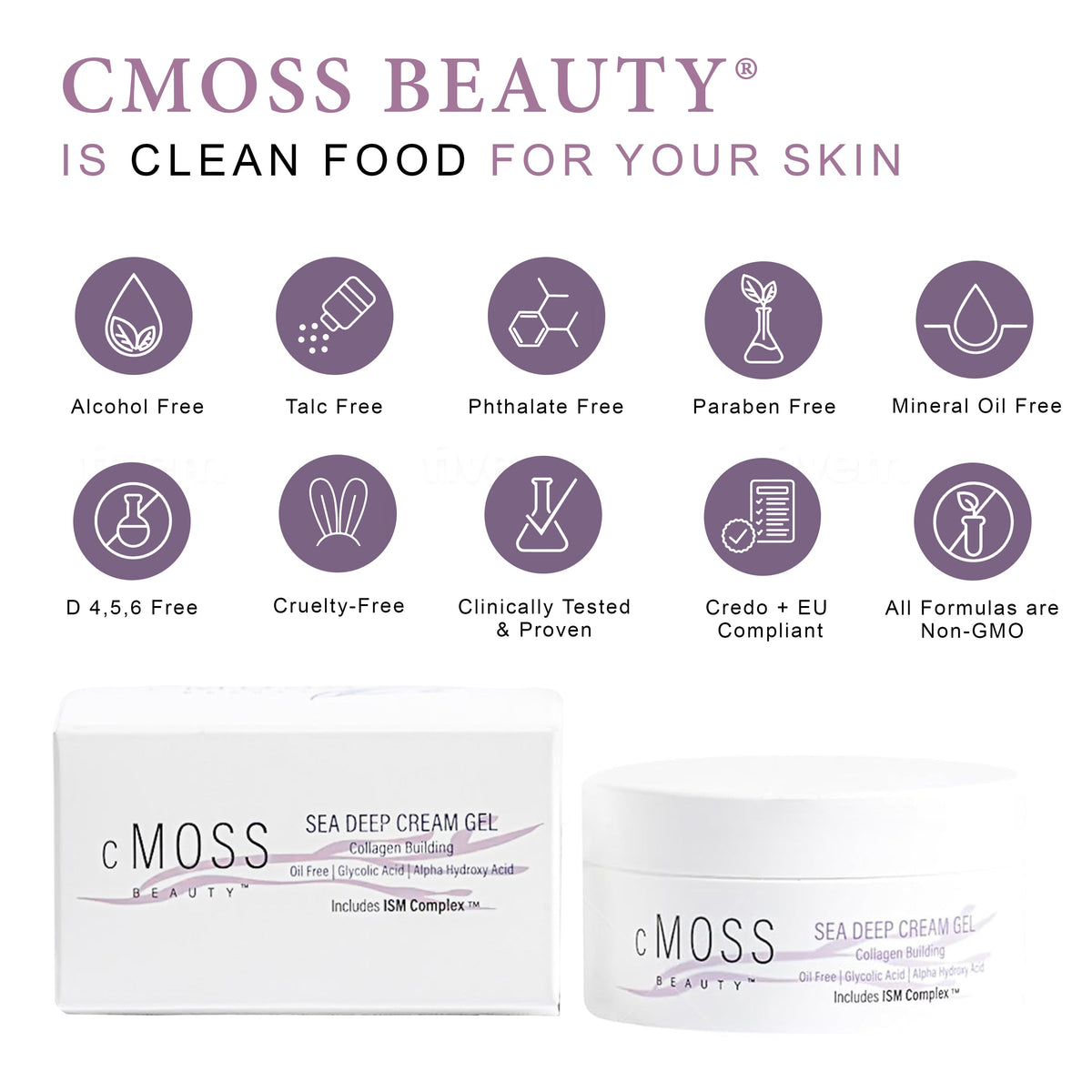 Sea Moss Infused Sea Deep Cream Gel