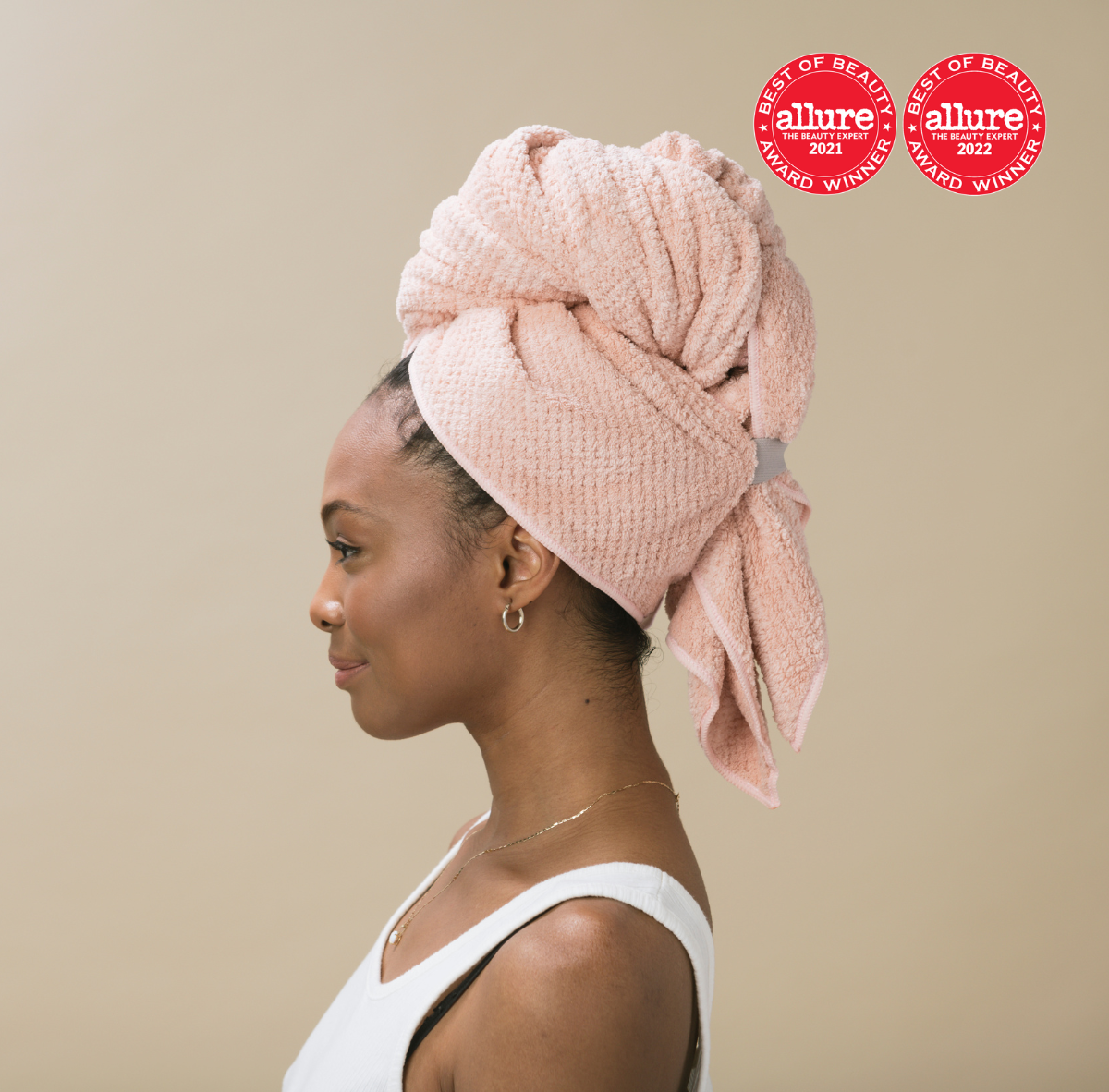 The VOLO Hero Hair Towel Eco Tote Packaging