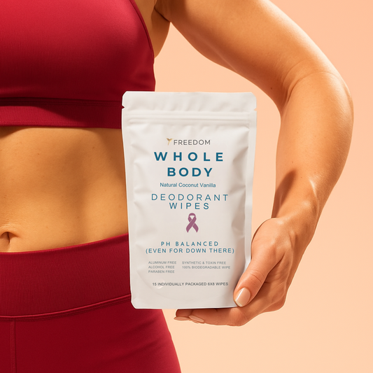 Freedom Whole Body pH-Balanced Deodorant Wipes