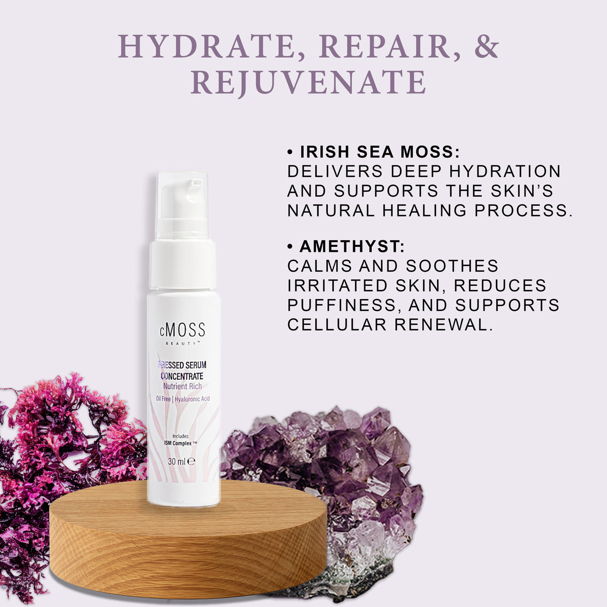 Sea Moss Infused Pressed Serum Concentrate