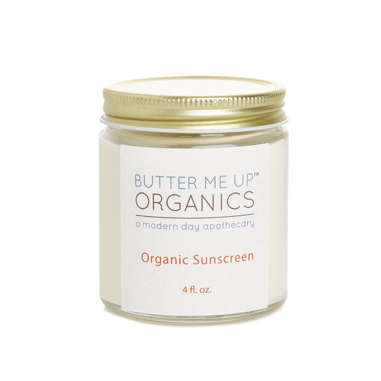 Natural Organic Suns  Block/ Safe Protection/ Non-Nano Zinc Oxide / Sun Protection / Butter Me Up Organics