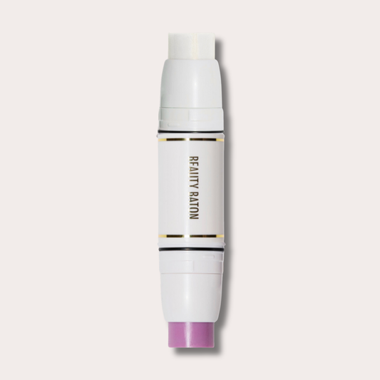 Cleanse & Prime Beauty Baton, Waterless Face Cleanser & Skin-Perfecting Blurring Primer Serum