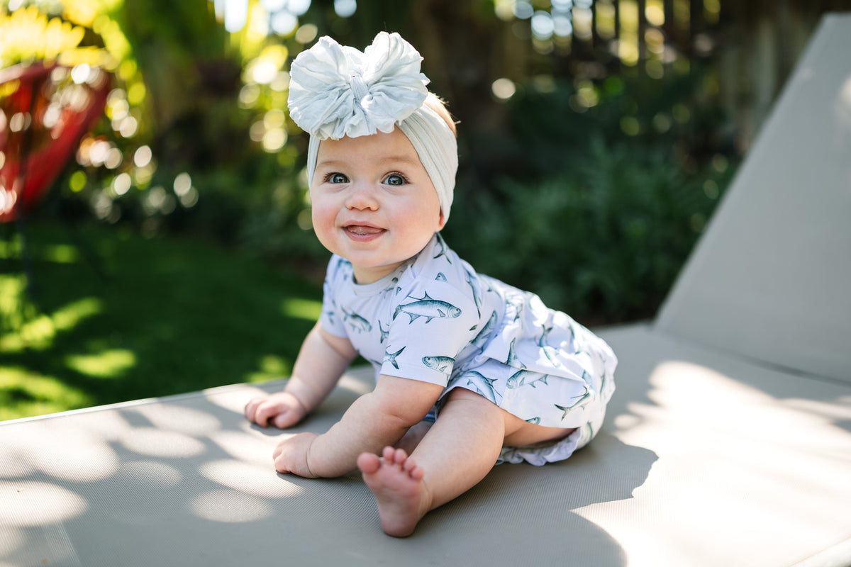 Tarpon Peplum and Ruffle Bloomer Sets (0/3M-12/18M)