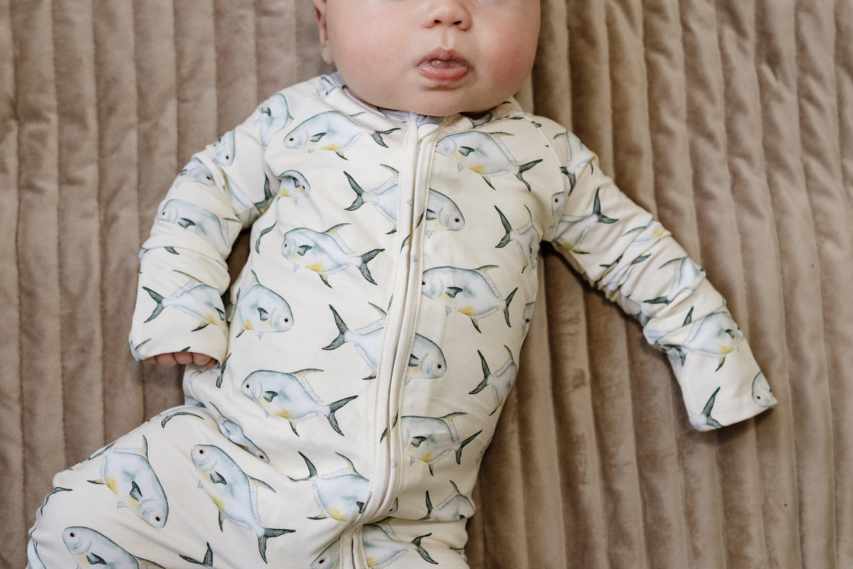 Permit Zippy Sleepers with Fold Over Cuffs (0/3M-12/18M)