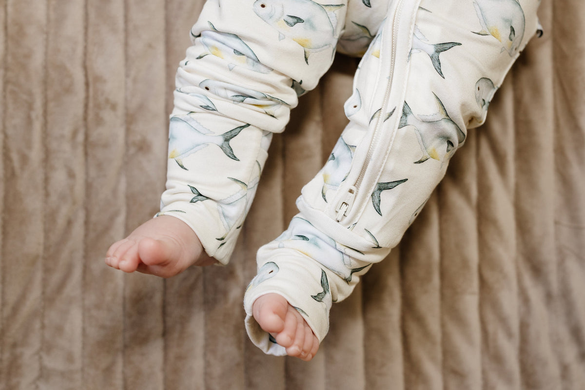 Permit Zippy Sleepers with Fold Over Cuffs (0/3M-12/18M)