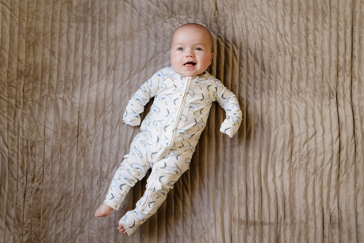 Permit Zippy Sleepers with Fold Over Cuffs (0/3M-12/18M)