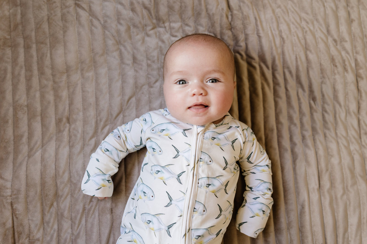 Permit Zippy Sleepers with Fold Over Cuffs (0/3M-12/18M)