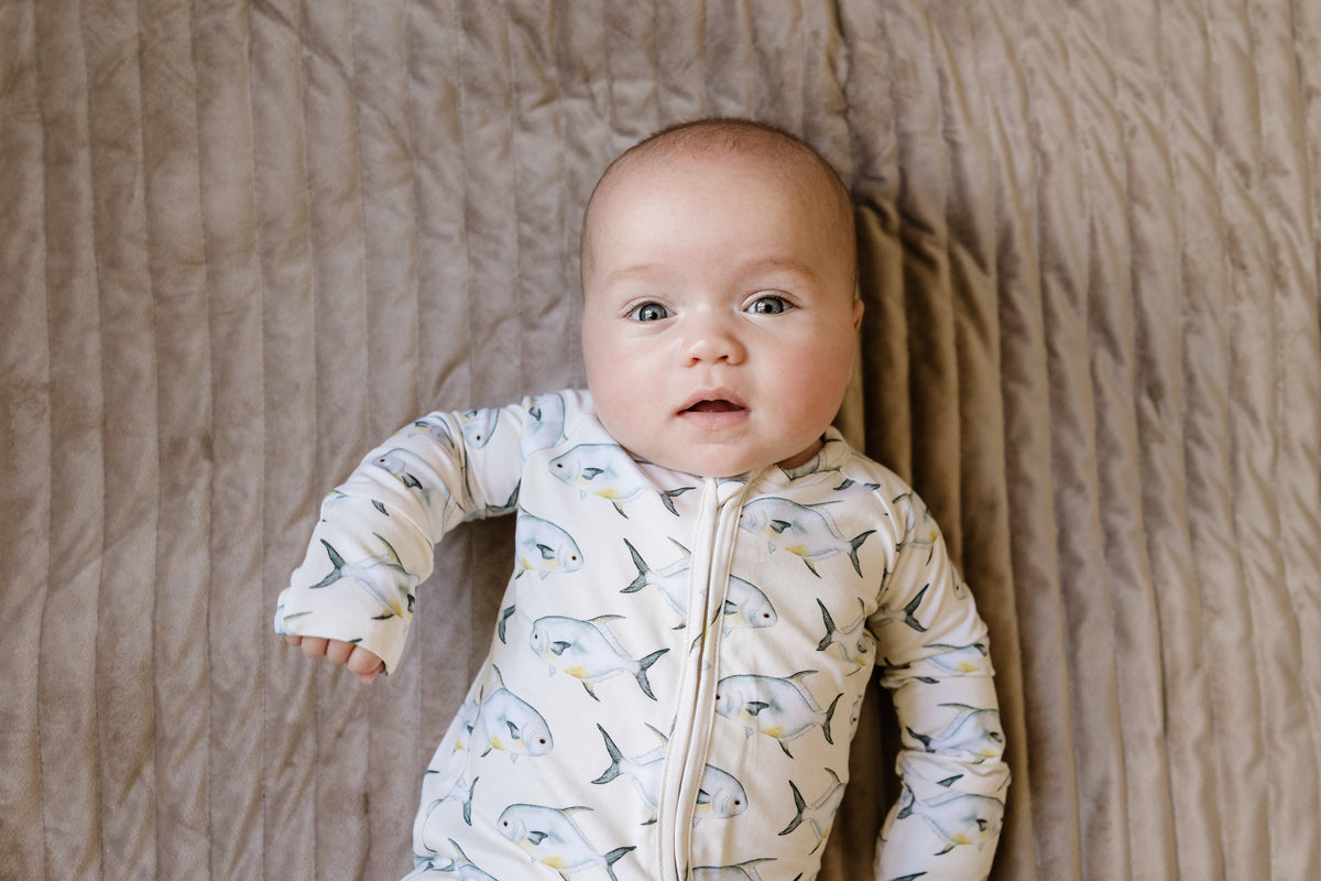 Permit Zippy Sleepers with Fold Over Cuffs (0/3M-12/18M)
