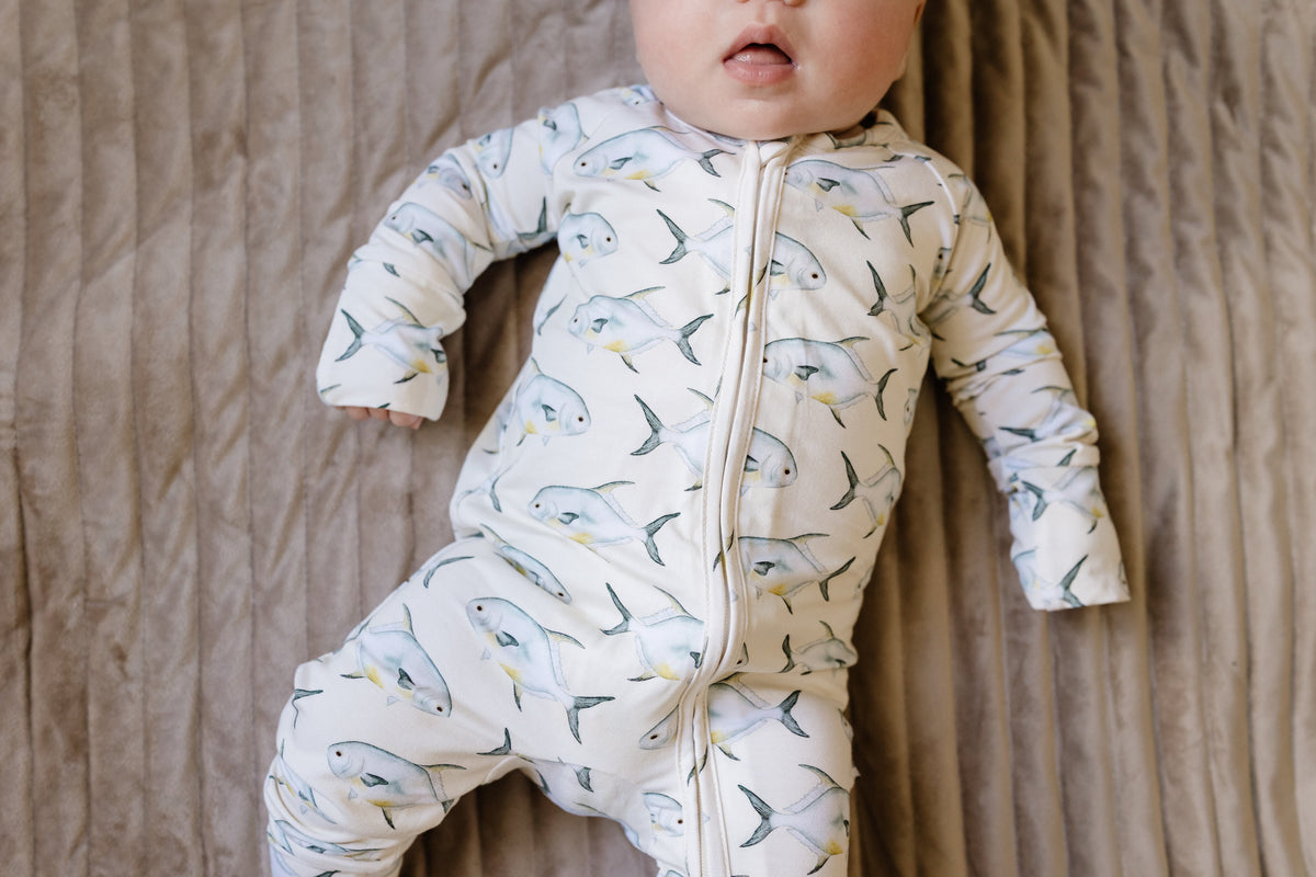 Permit Zippy Sleepers with Fold Over Cuffs (0/3M-12/18M)