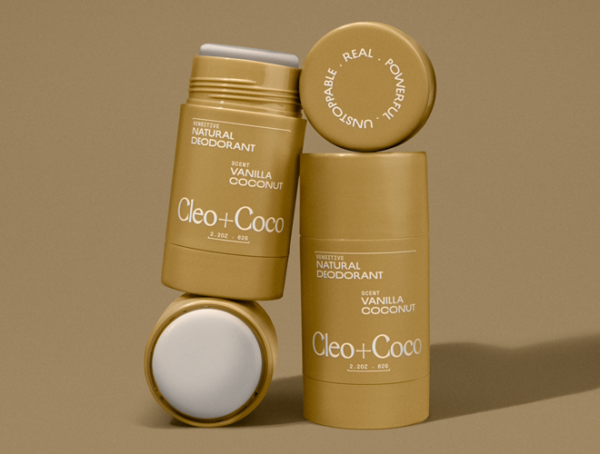 Sensitive Natural Deodorant Balm – Vanilla Coconut