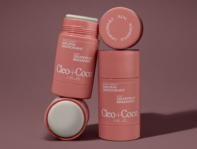 Extra Strength Natural Deodorant Balm - Grapefruit Bergamot