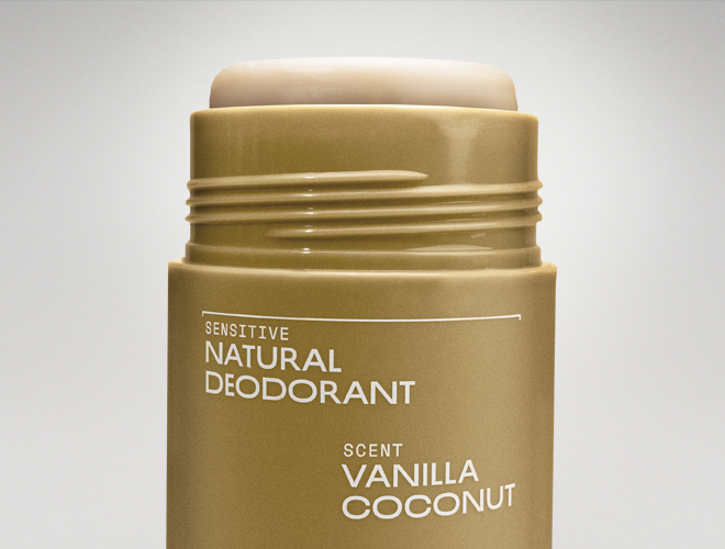 Sensitive Natural Deodorant Balm – Vanilla Coconut
