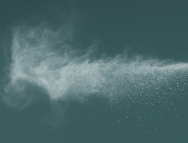 Body Powder + Dry Shampoo — Talc-Free, Anti-Chafe- Basil Mint