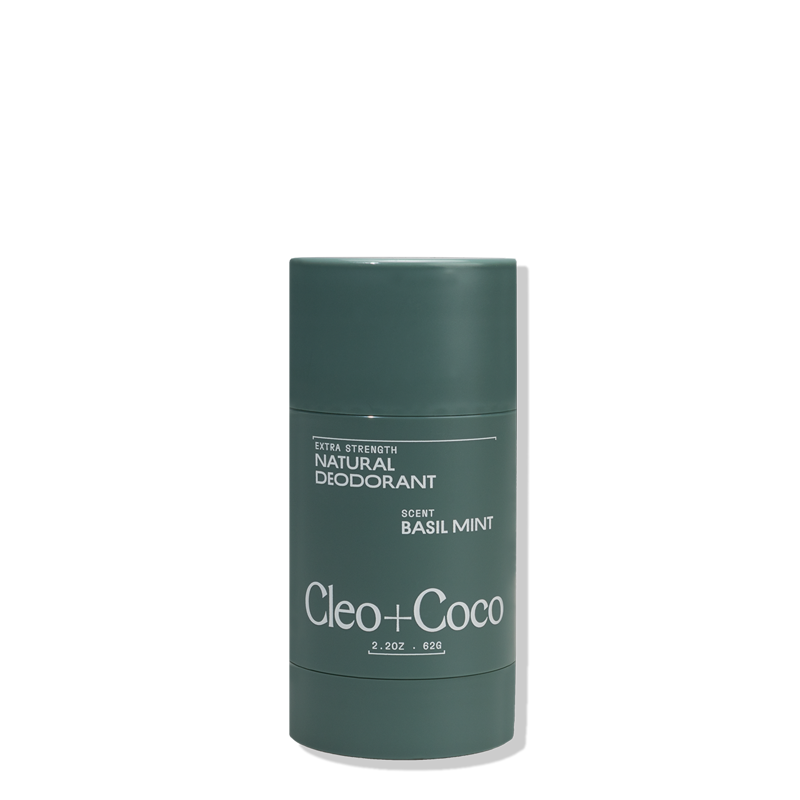 Extra Strength Natural Deodorant Balm - Basil Mint