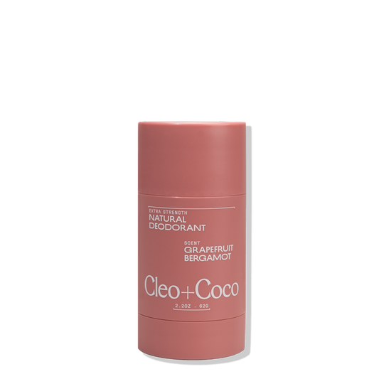Extra Strength Natural Deodorant Balm - Grapefruit Bergamot