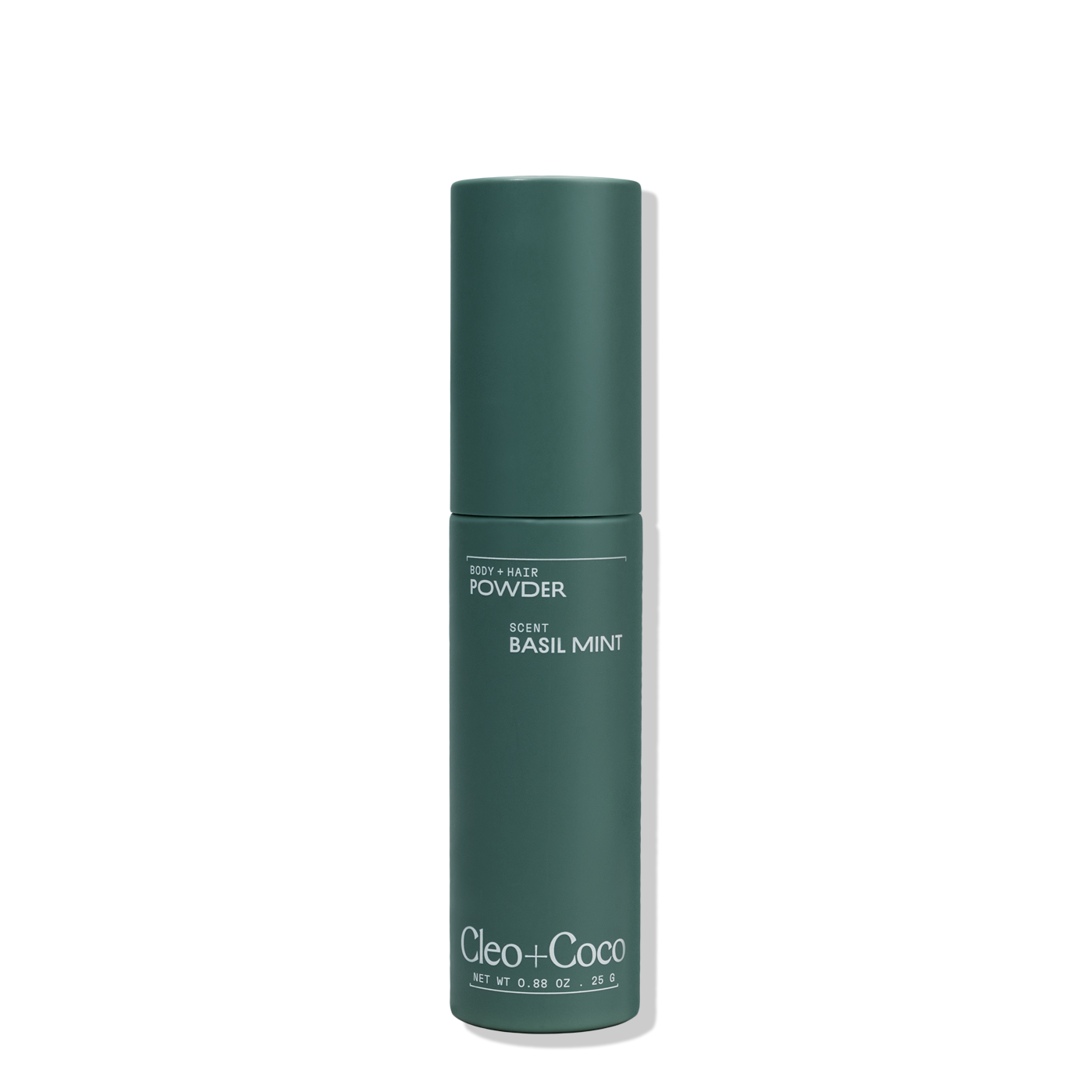 Body Powder + Dry Shampoo — Talc-Free, Anti-Chafe- Basil Mint