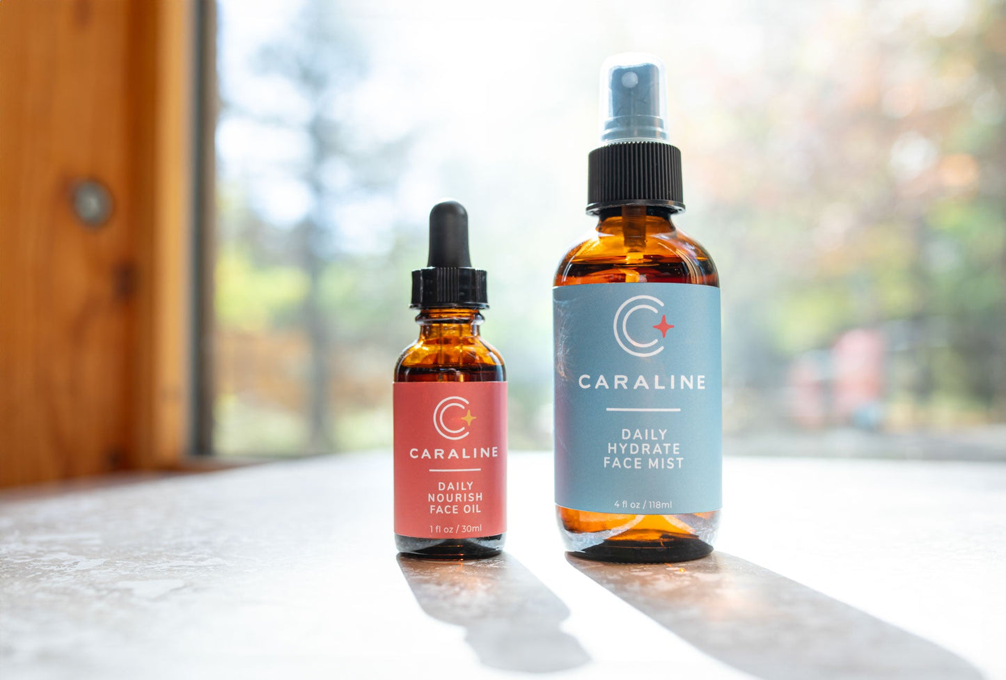Hydrating Face Mist & Nourishing Face Oil Glow Duo