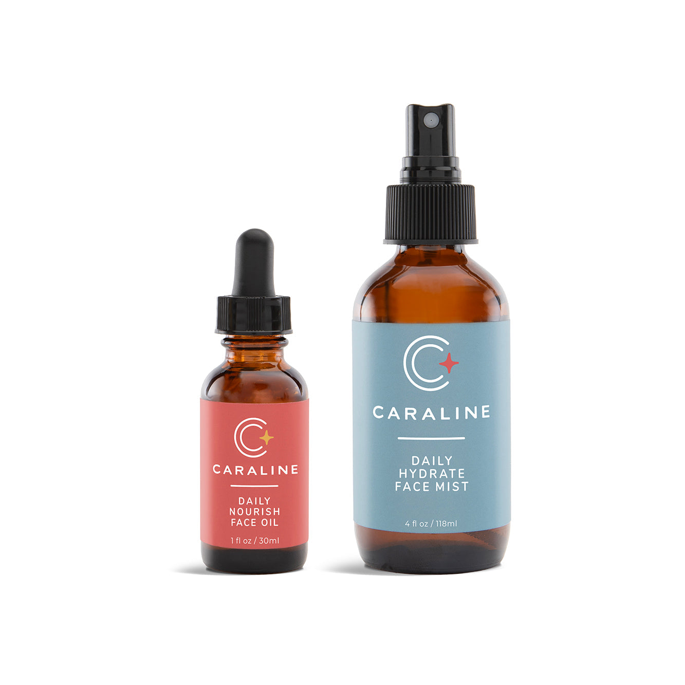 Hydrating Face Mist & Nourishing Face Oil Glow Duo