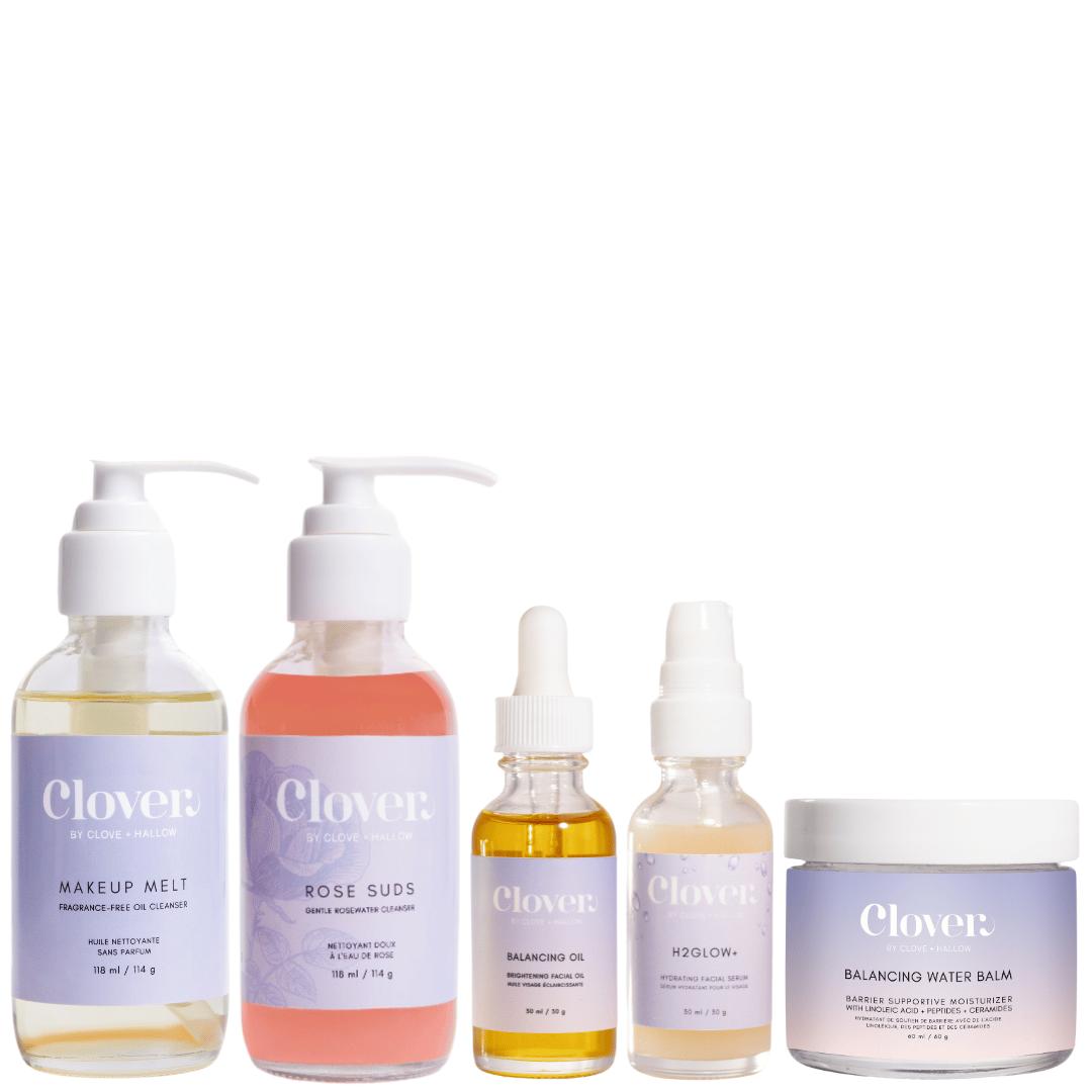 The Clear + Calm Skin Set Acne + Skin Barrier Support Essentials
