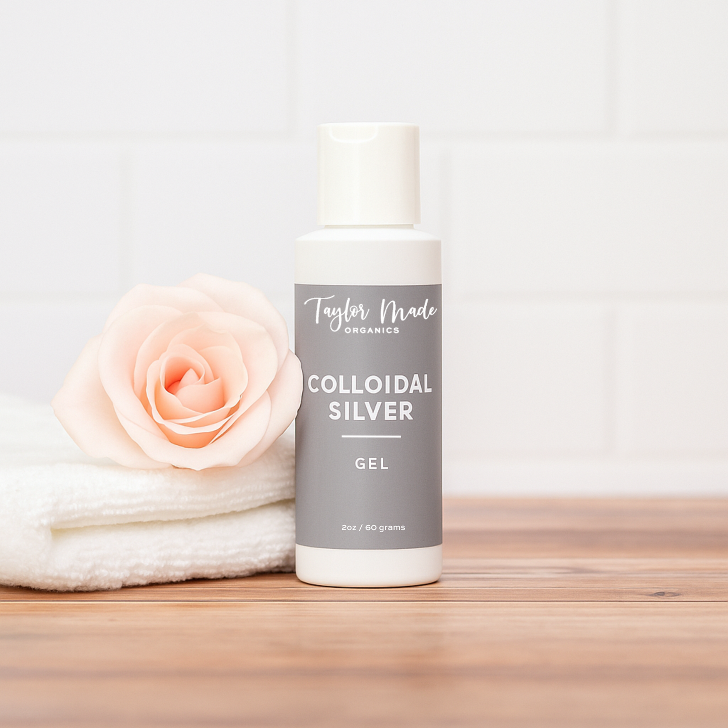 Colloidal Silver Organic Gel Lightweight Face & Body Gel