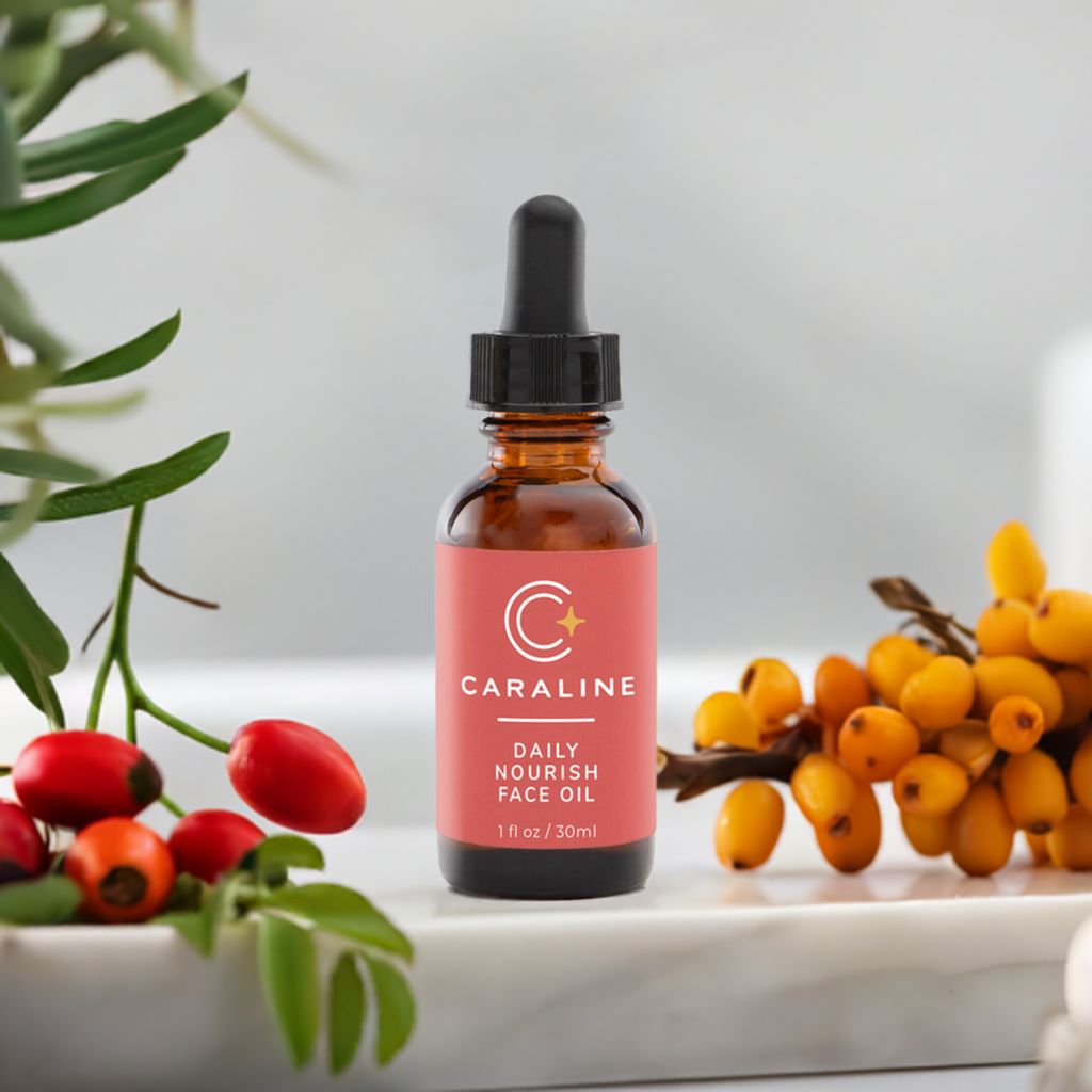 Daily Nourish Face Oil with Rosehip, Chia, & Sea Buckthorn